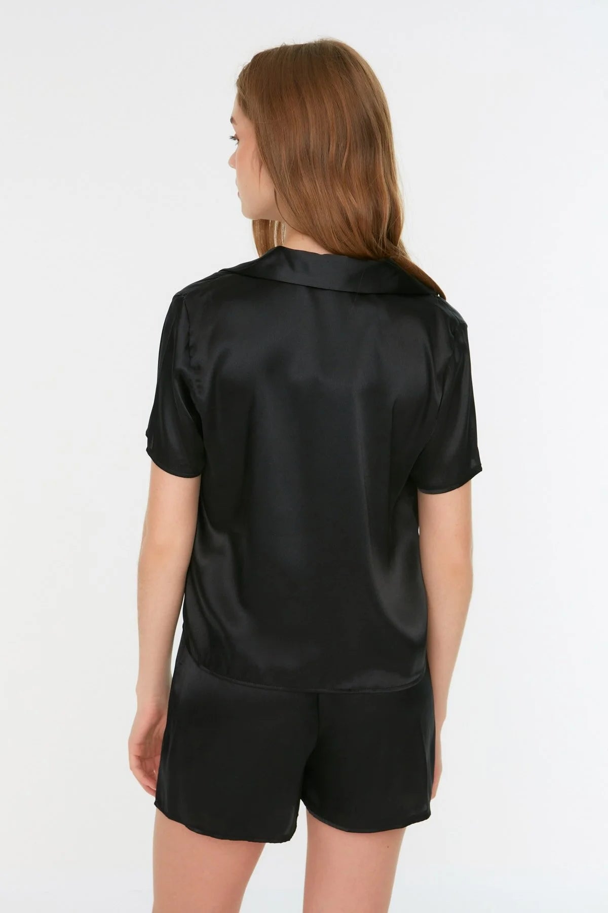 Black Strawberry Satin