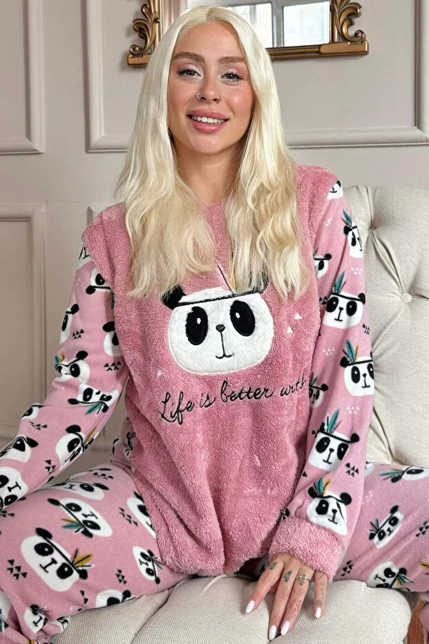 Pink Life Panda Pajama
