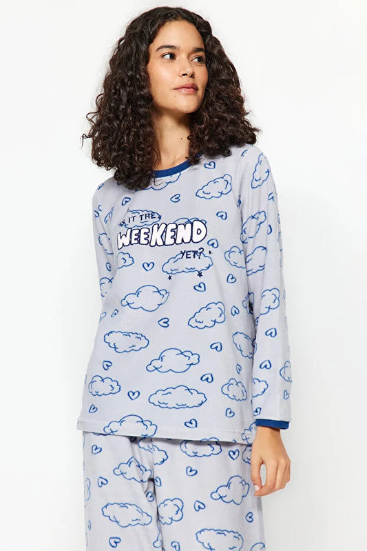 Fleece Cloud Pajamas