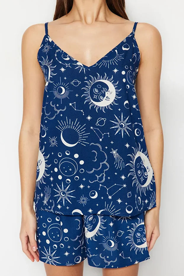 Woven Pajama Set