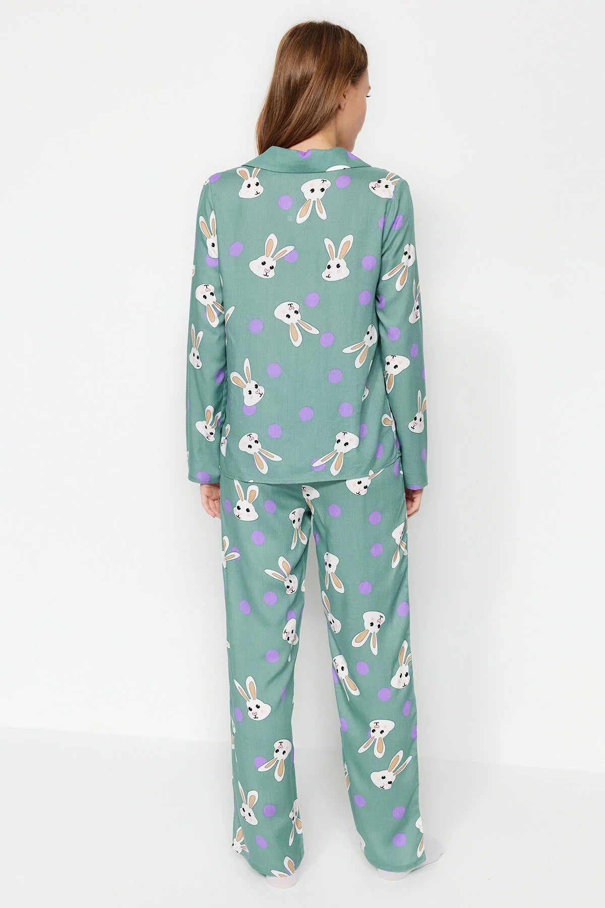 Rabbit Print Viscose