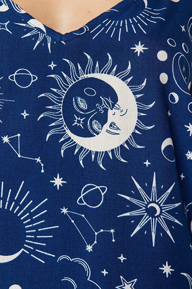 Woven Pajama Set
