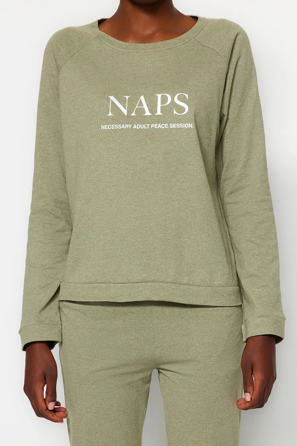 Dark Green Slogan
