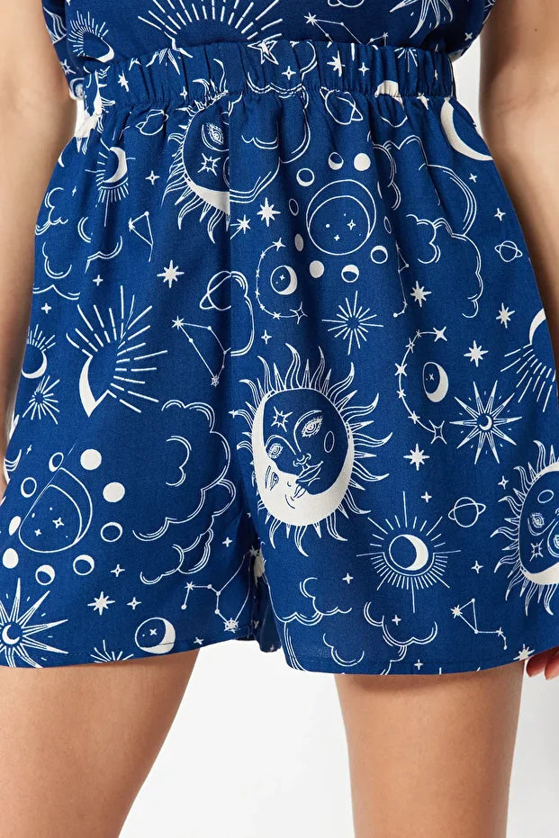 Woven Pajama Set