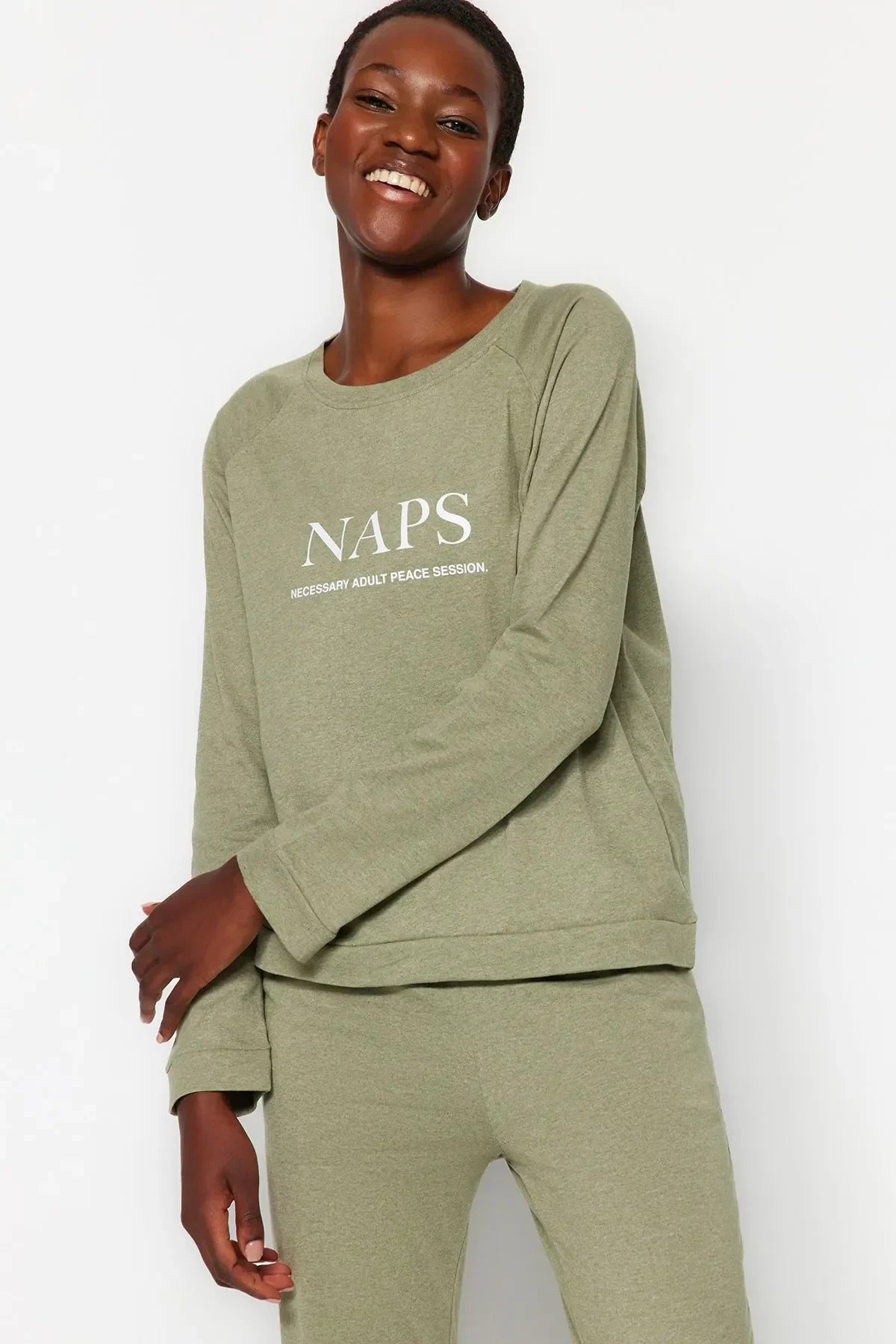 Dark Green Slogan