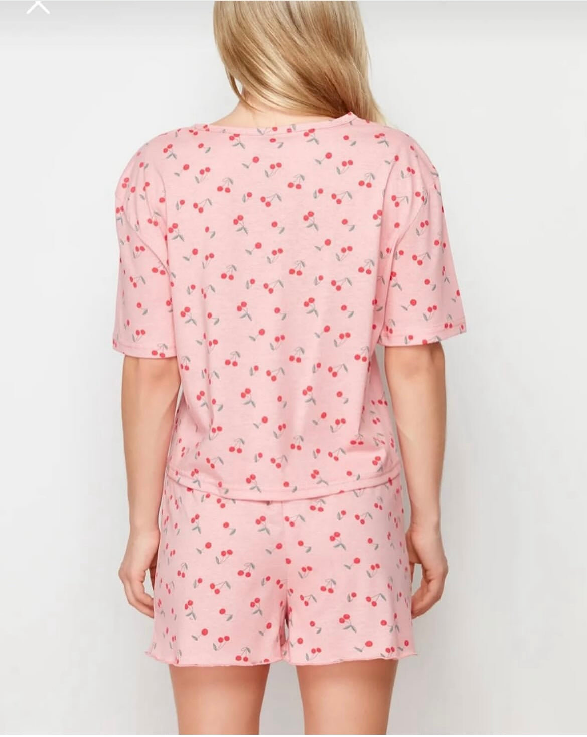 Cotton cherry print