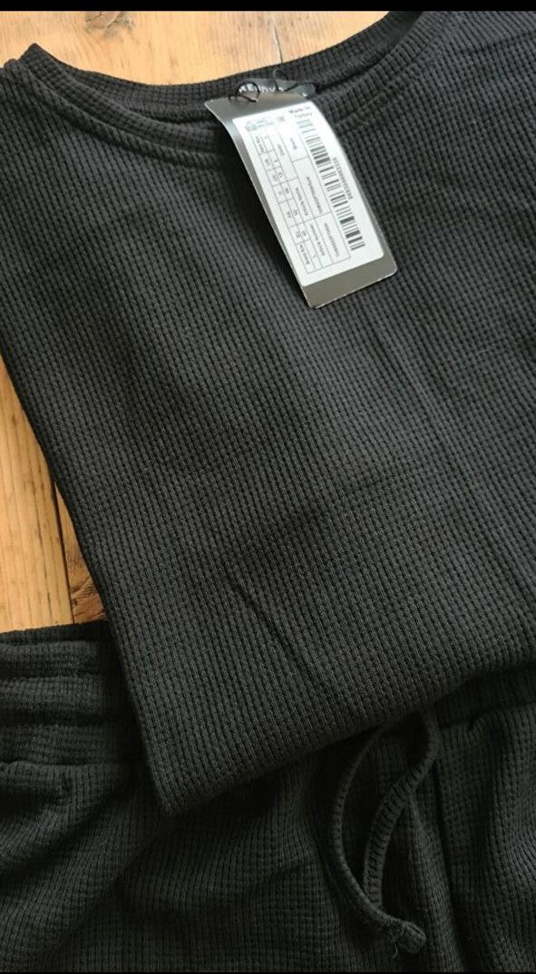 Waffle Fabric Pajamas set