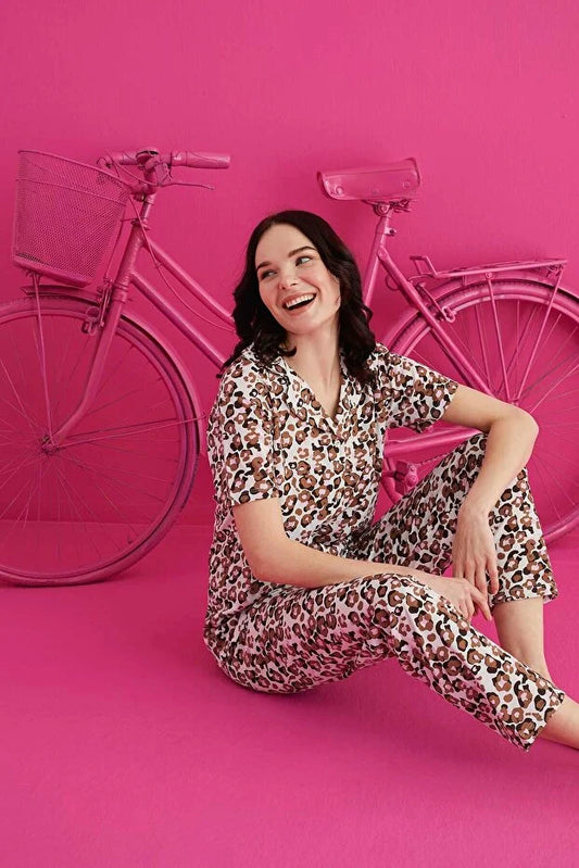 Tiger Print pajama set