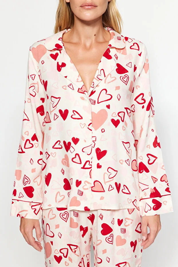 Multi Colored Heart Pajama