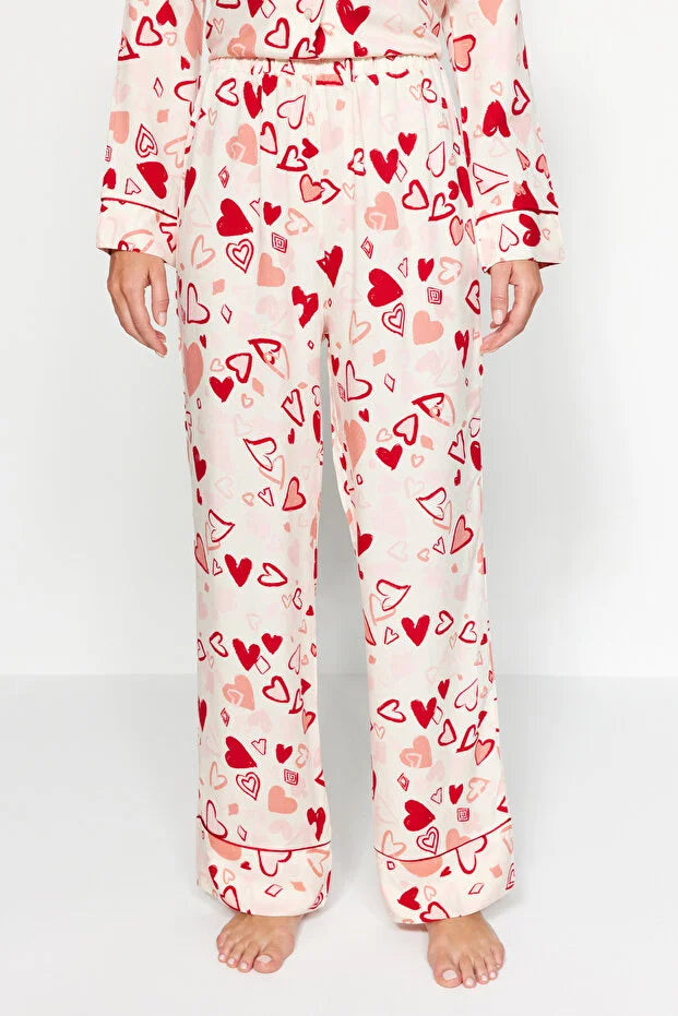Multi Colored Heart Pajama