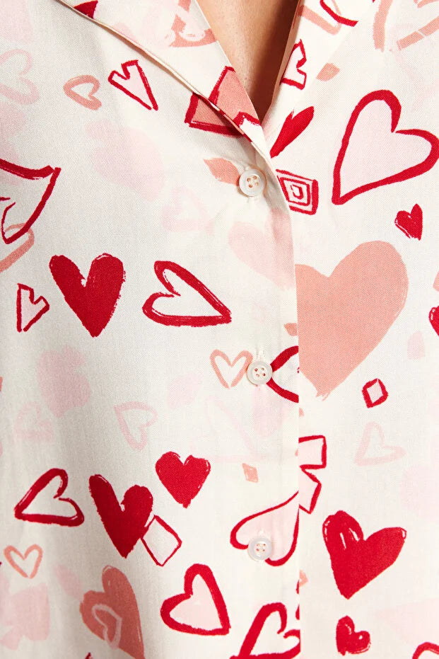 Multi Colored Heart Pajama