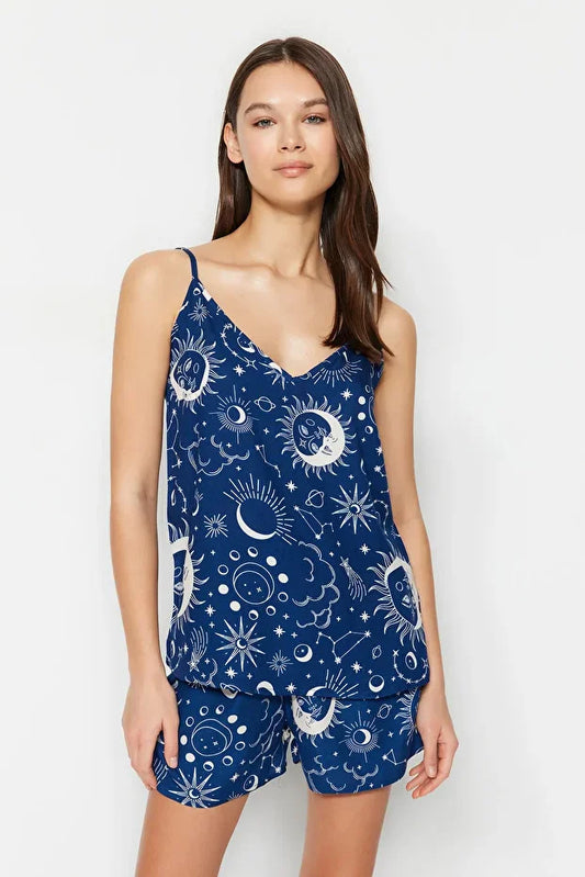Woven Pajama Set