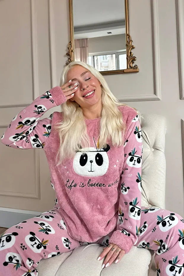 Pink Life Panda Pajama