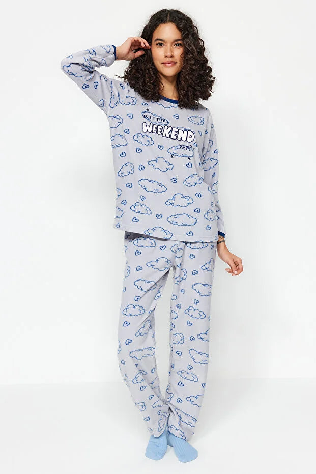 Fleece Cloud Pajamas