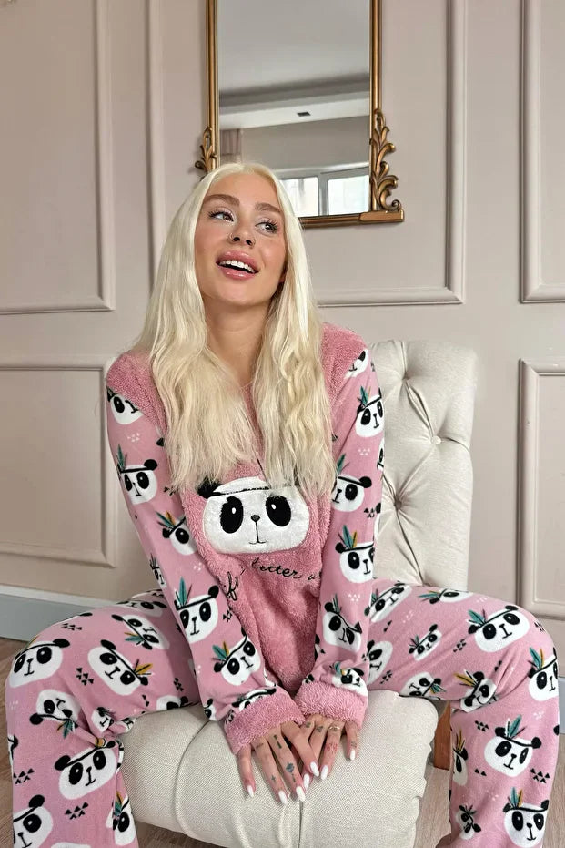 Pink Life Panda Pajama