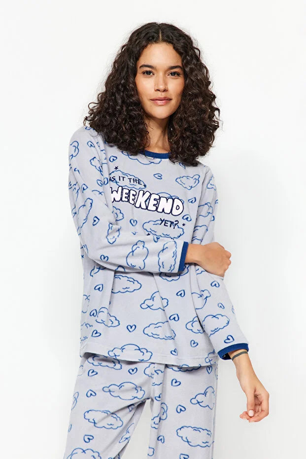 Fleece Cloud Pajamas