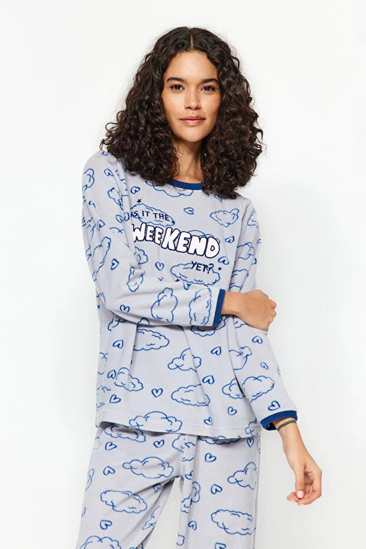 Fleece Cloud Pajamas