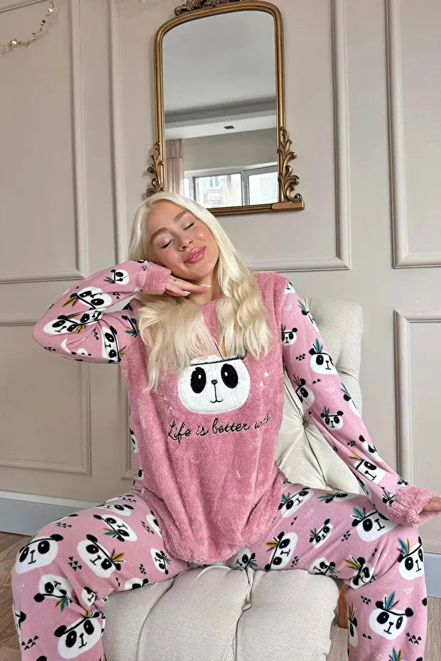 Pink Life Panda Pajama