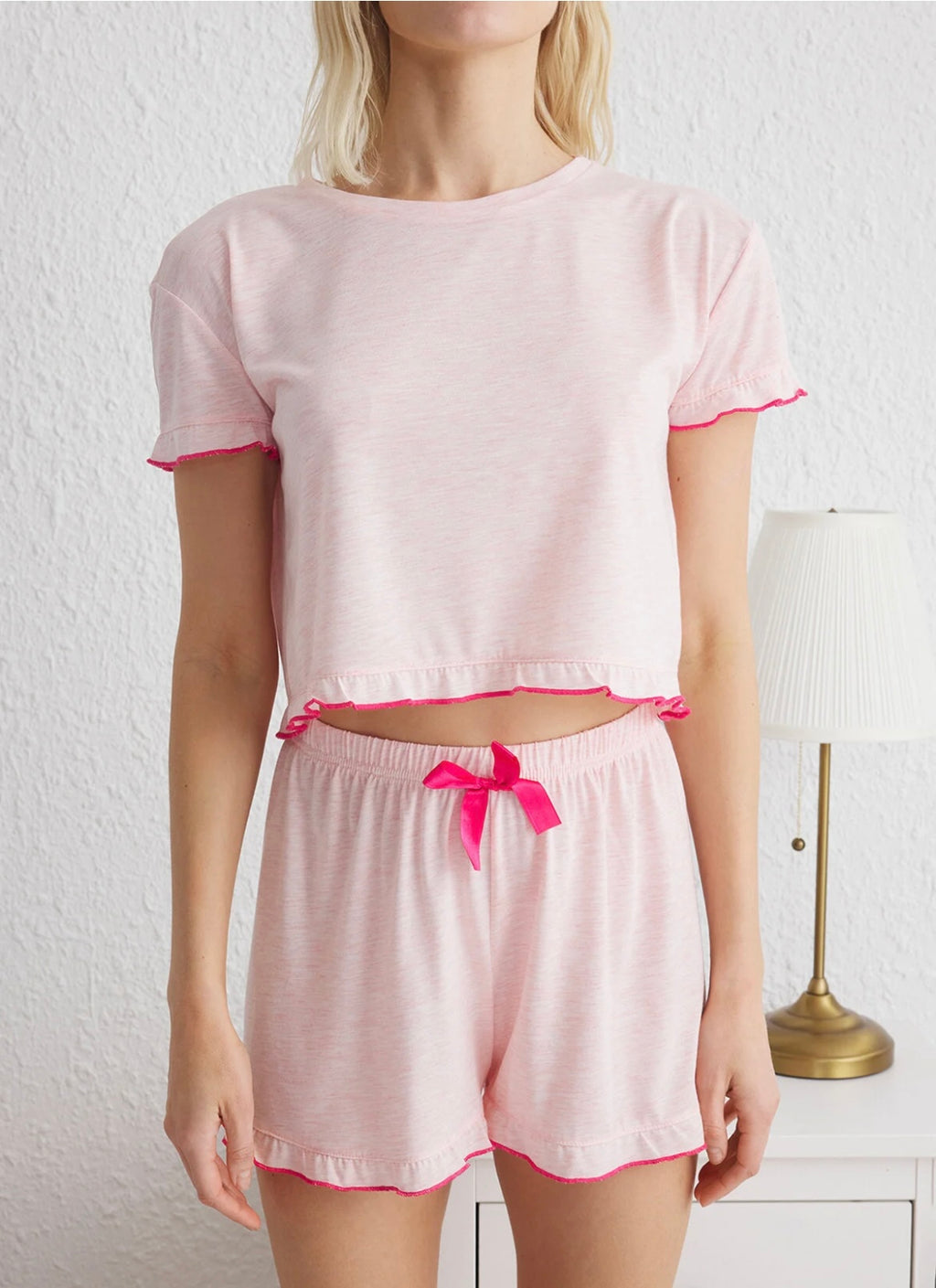 Cotton Frilly pajama Set