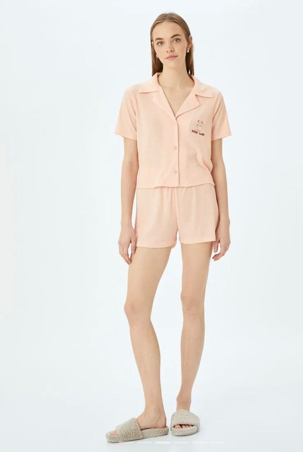 Cotton women short pajamas