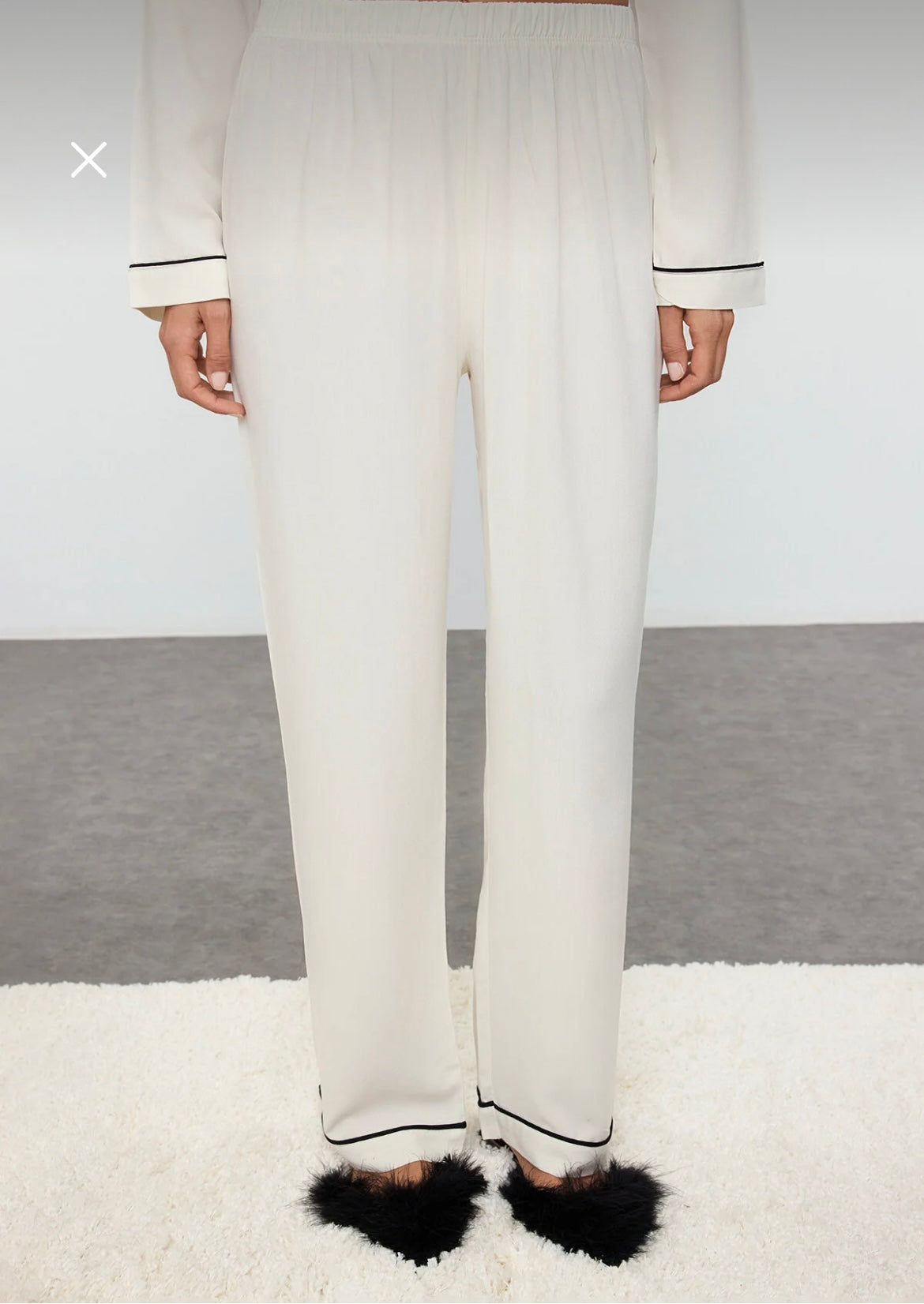 White Heart pajamas set