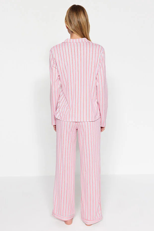 Pink Striped Pajama