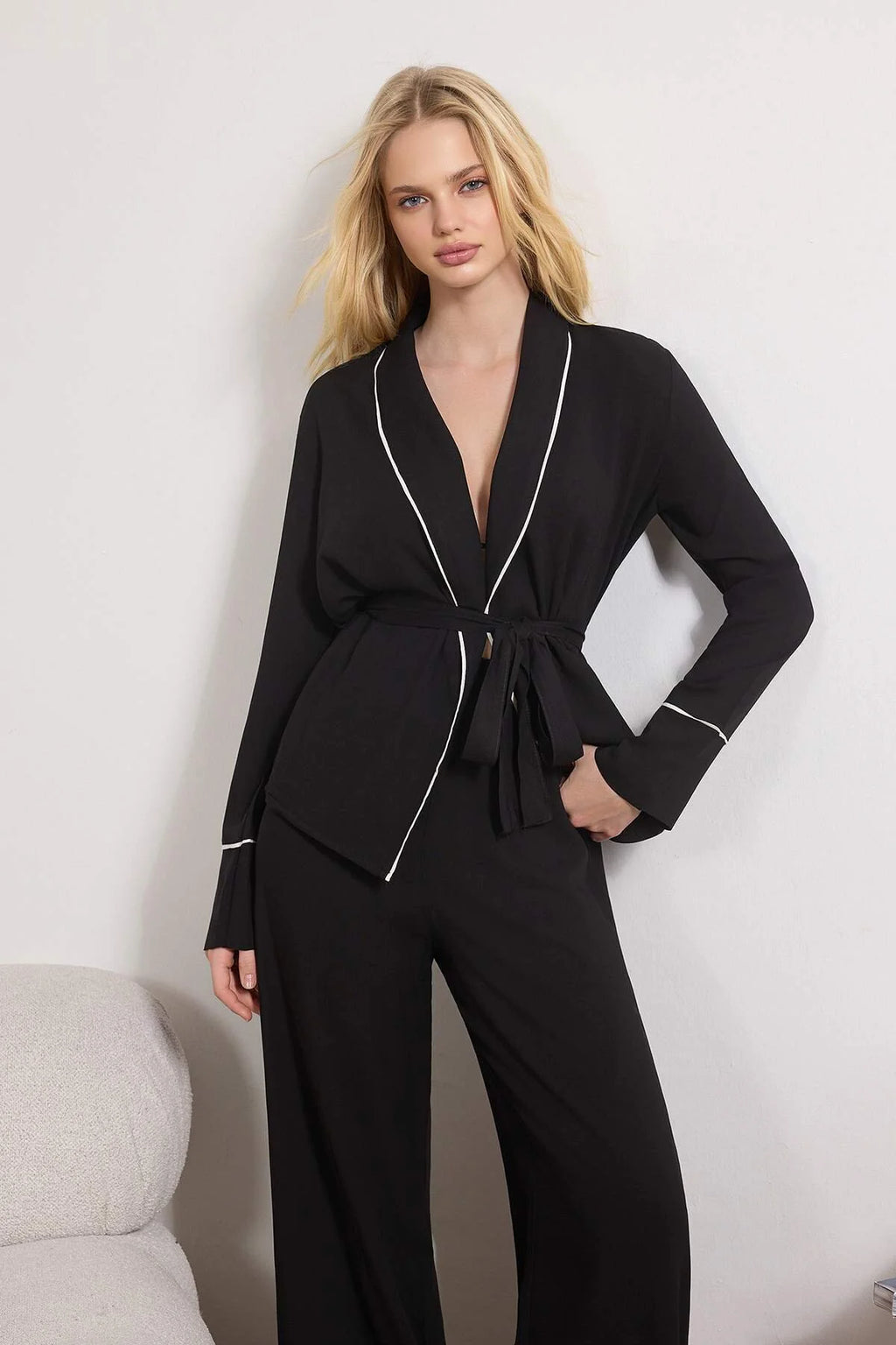 Black Belted Pajama