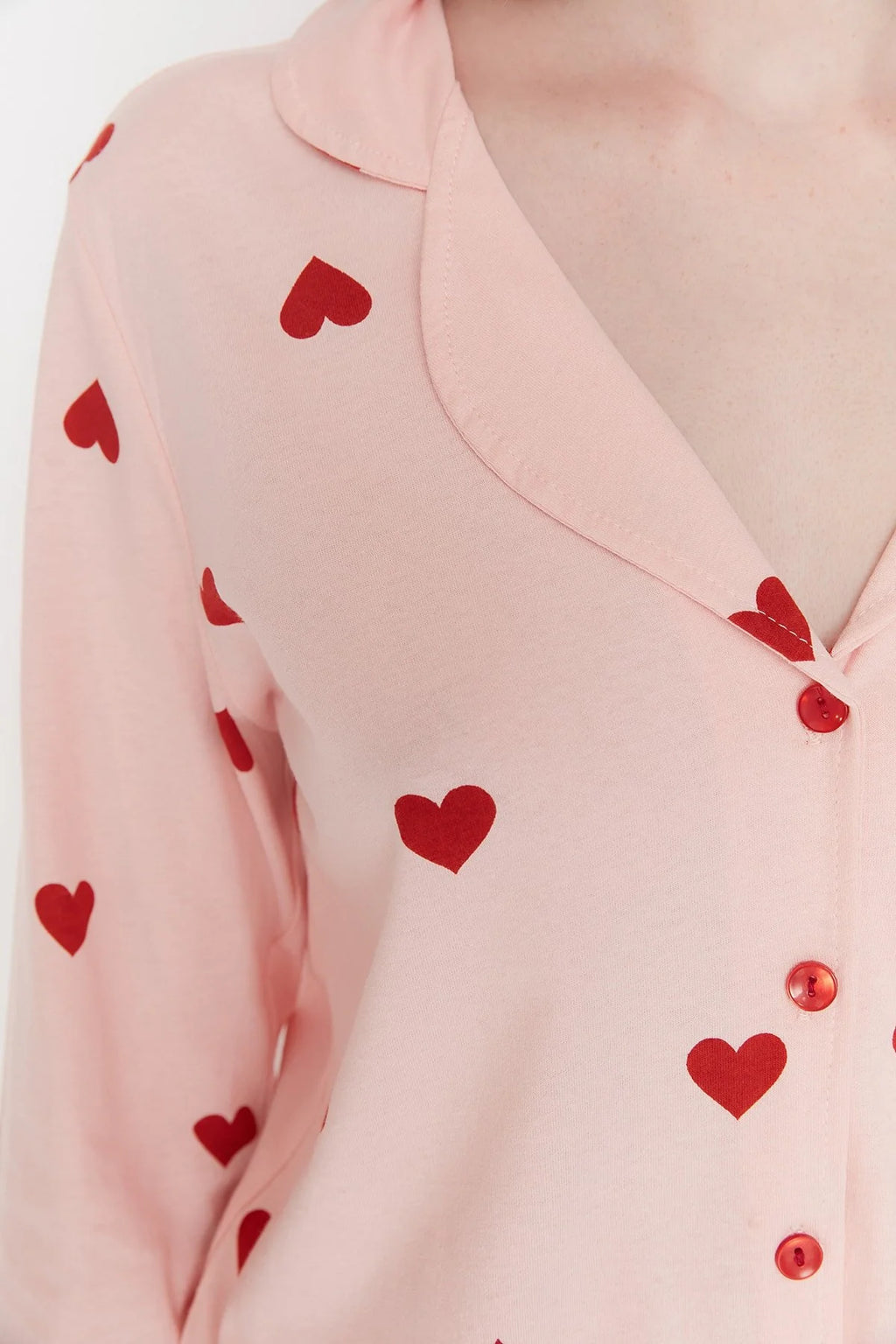 pink Heart pajamas set