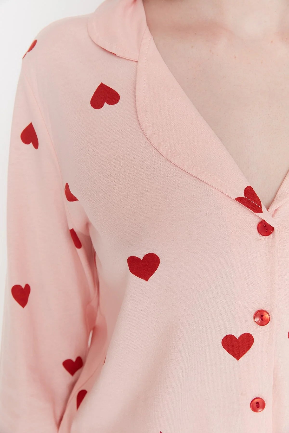 pink Heart pajamas set