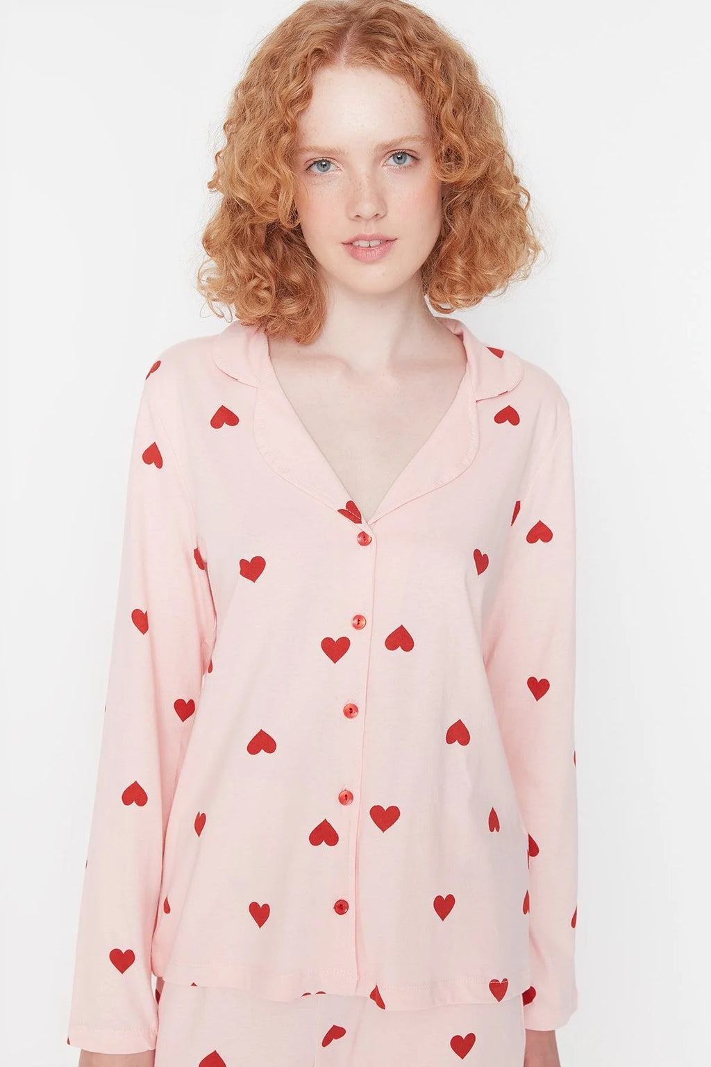 pink Heart pajamas set