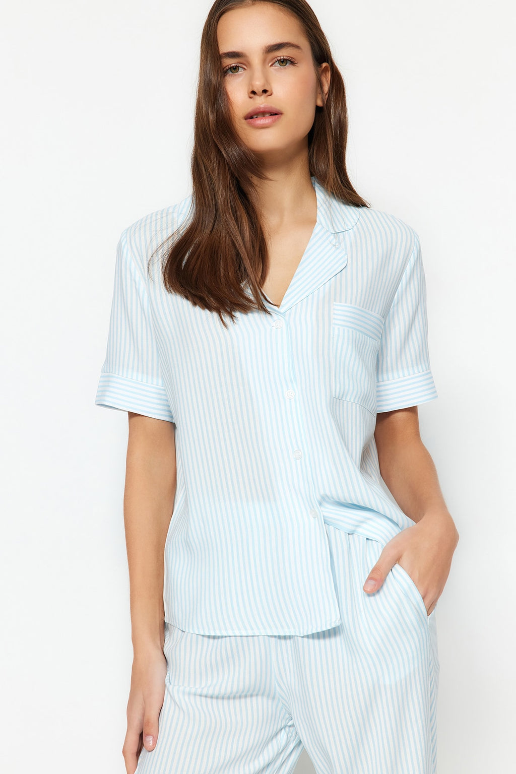 Blue Striped pajama