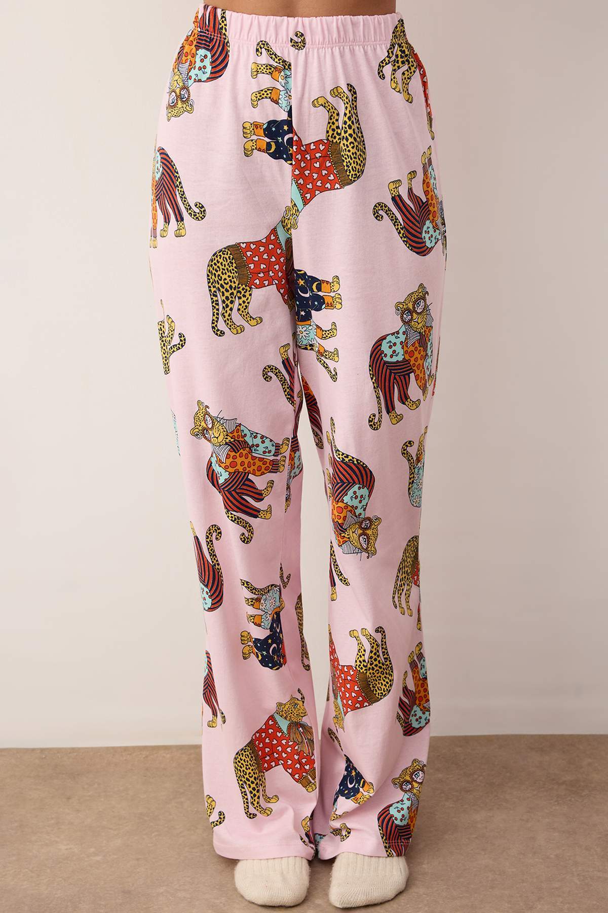 Tiger Pink pajama
