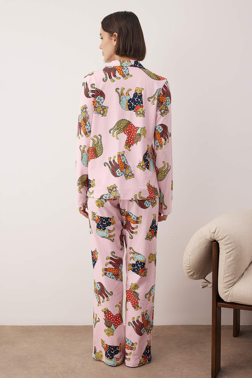 Tiger Pink pajama