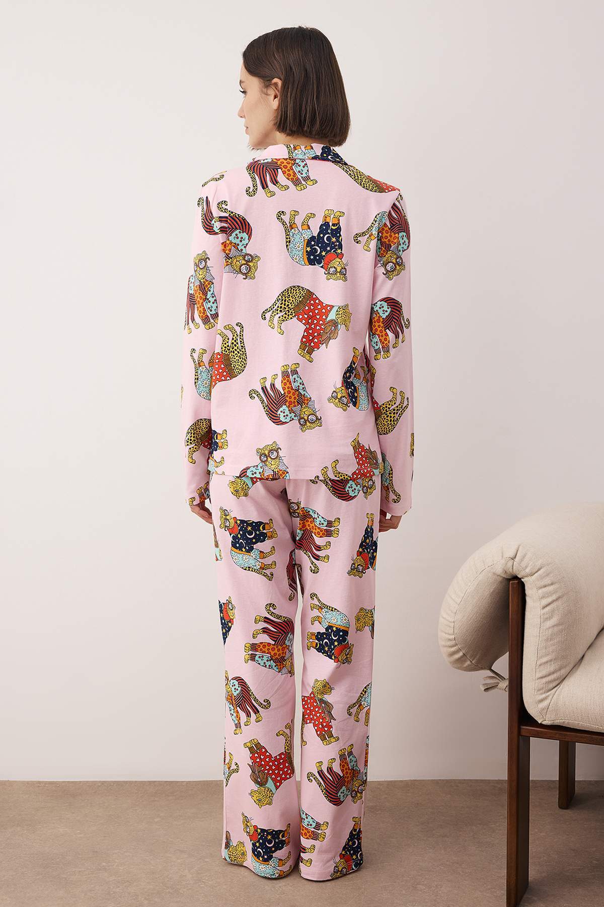 Tiger Pink pajama