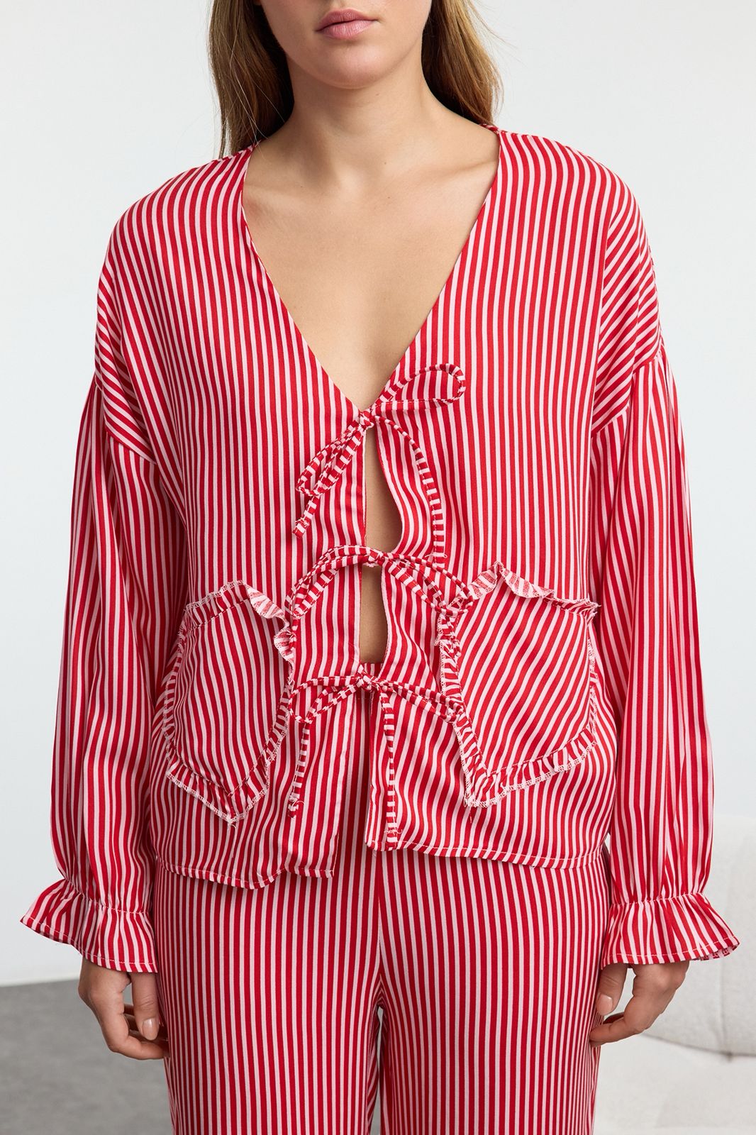 Red Ribbon Bow Pajama
