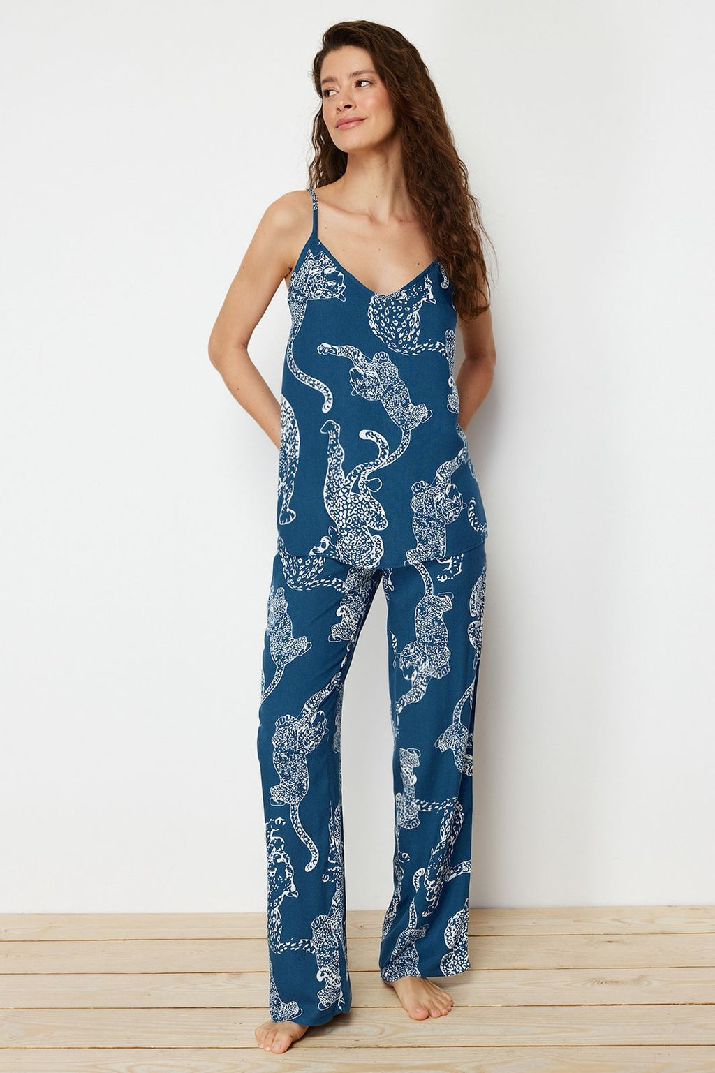 Tiger Viscose pajama
