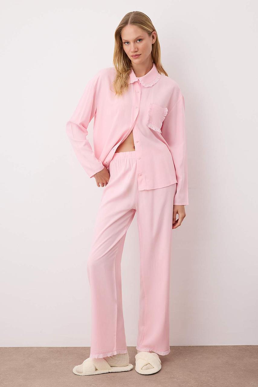 Ruffle Pink Pajama
