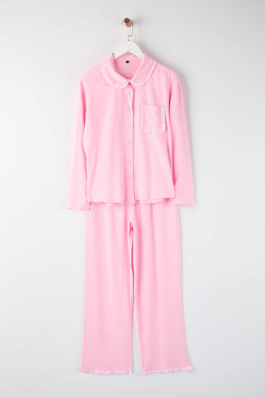 Ruffle Pink Pajama