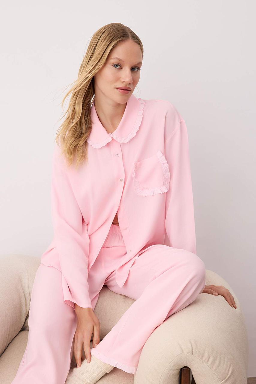 Ruffle Pink Pajama