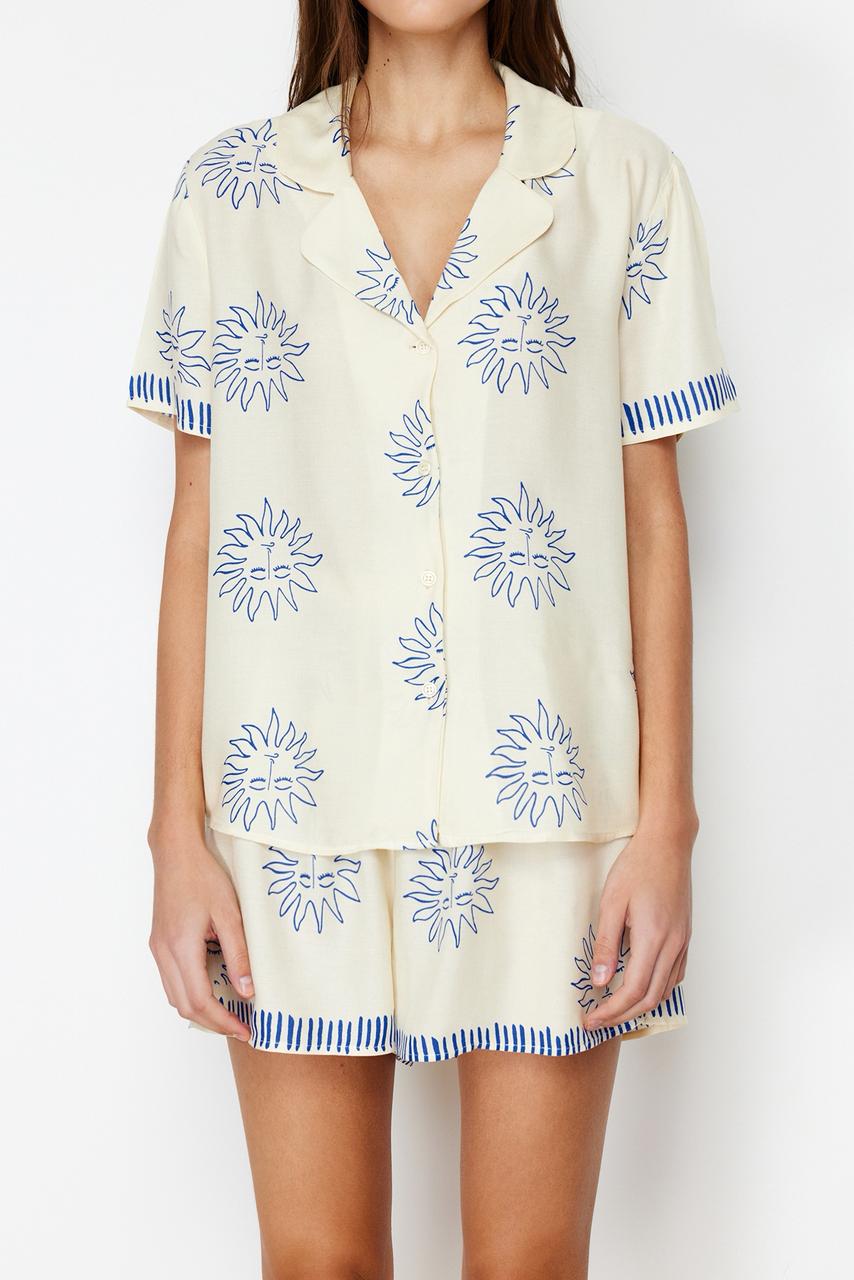 Navy Blue Sun pajama