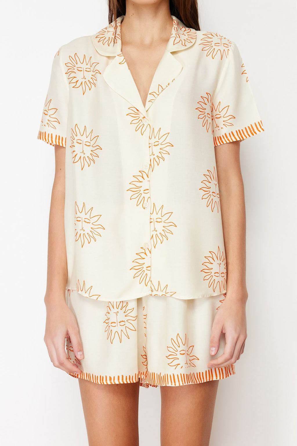 Sun Viscose Pajama Set