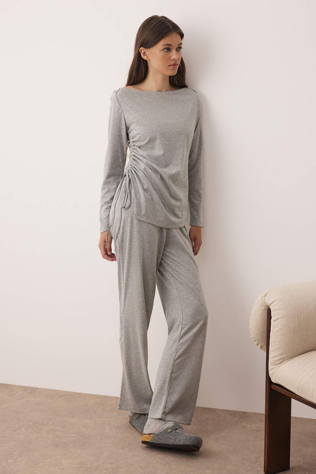 Minimal Grey Pajama