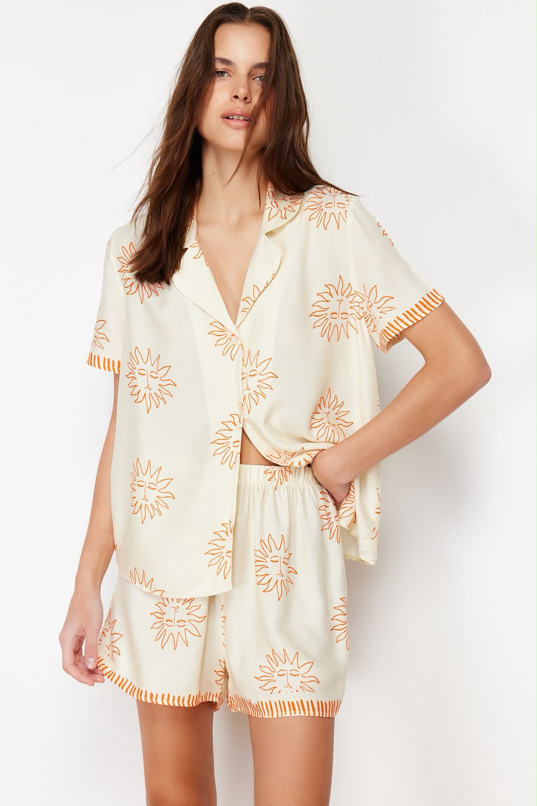 Sun Viscose Pajama Set