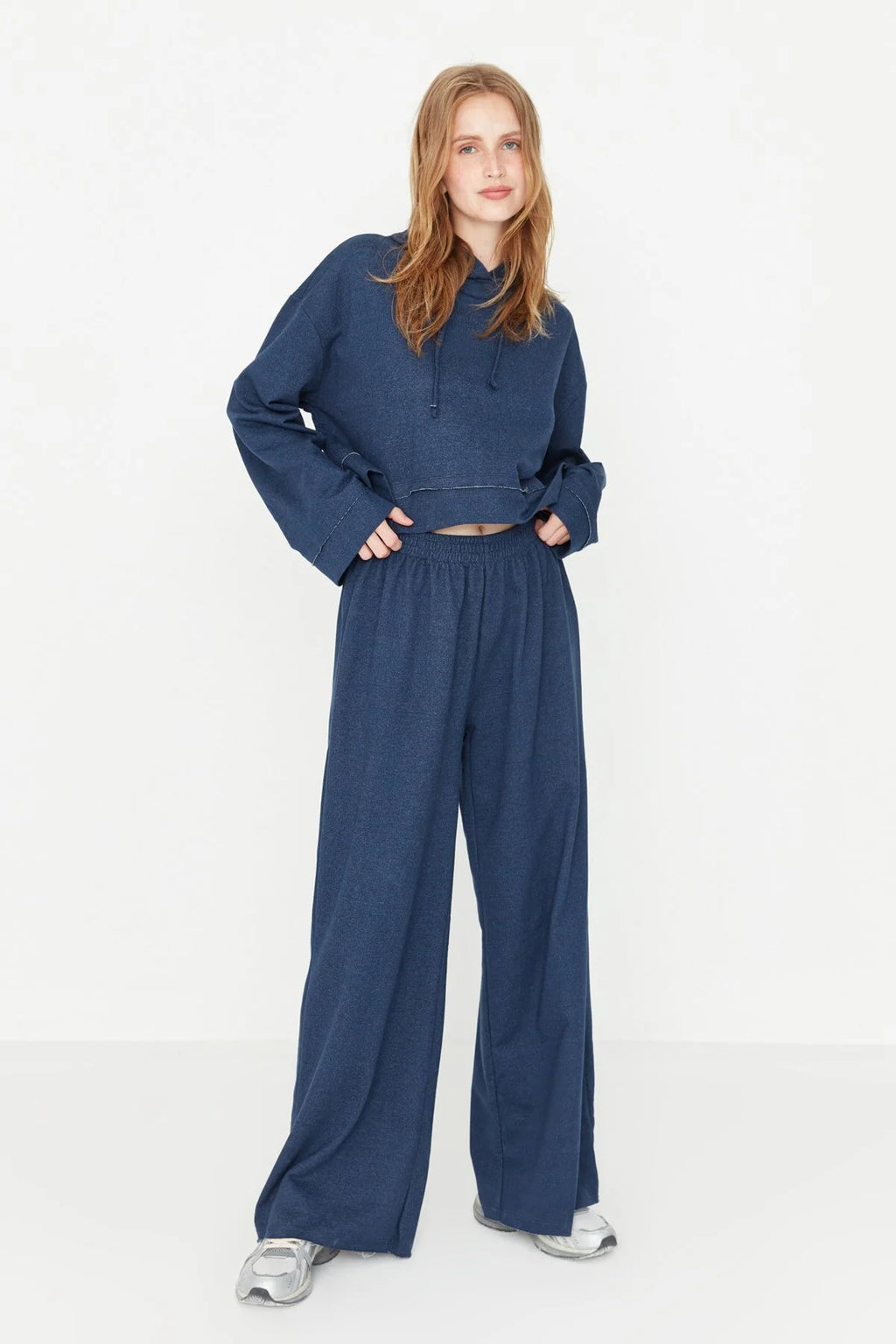 Navy Blue Wide Fit Set