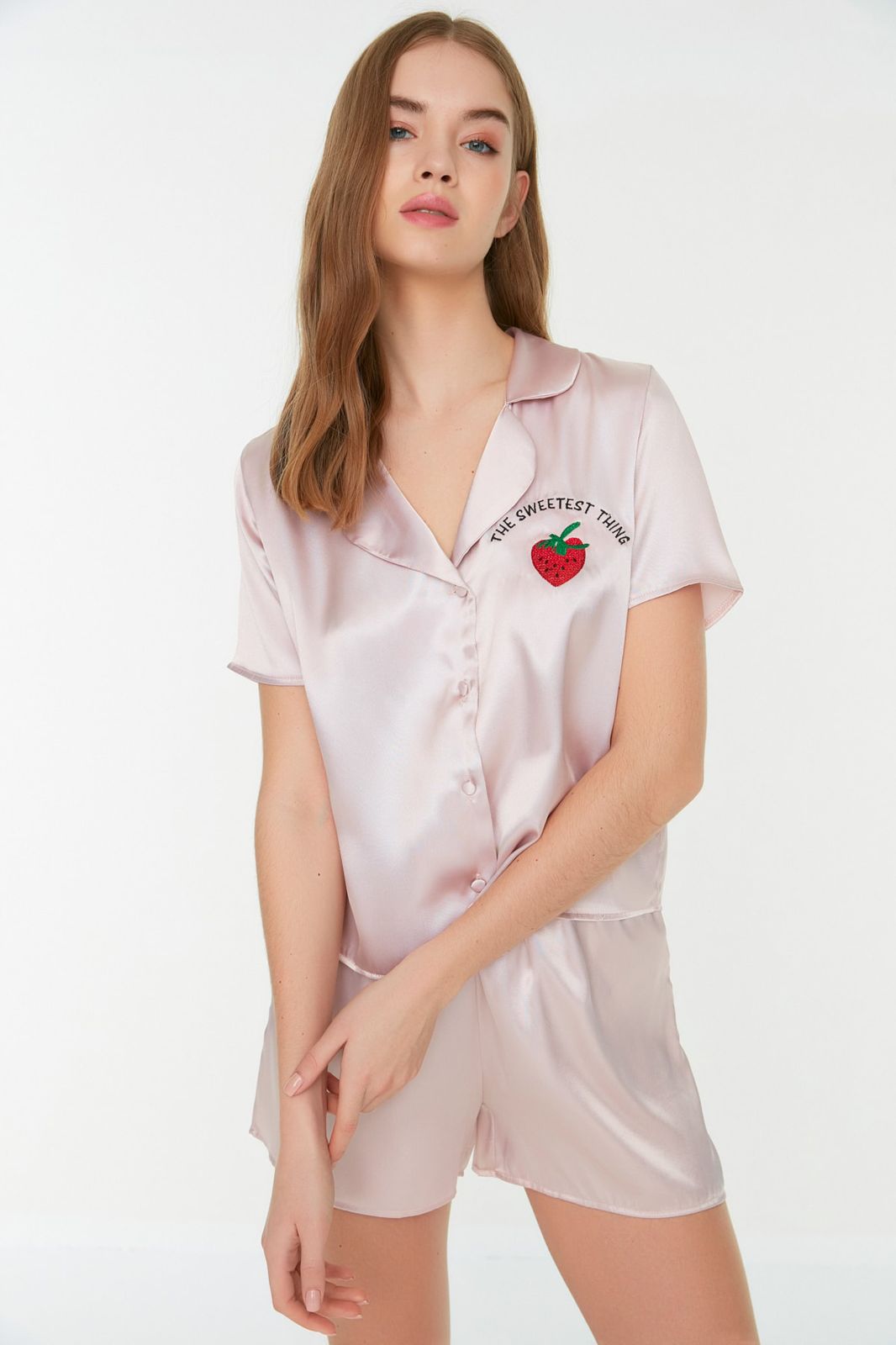 Pink Strawberry Pajama