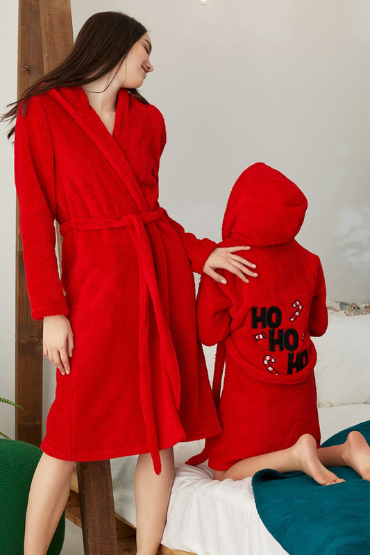 Wellsoft Hooded Dressing Gown